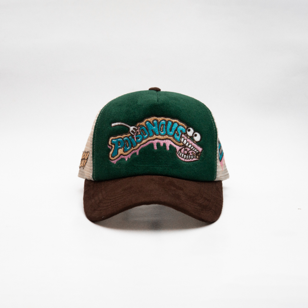 VENOM N VELVET GREEN (TRUCKER HAT)